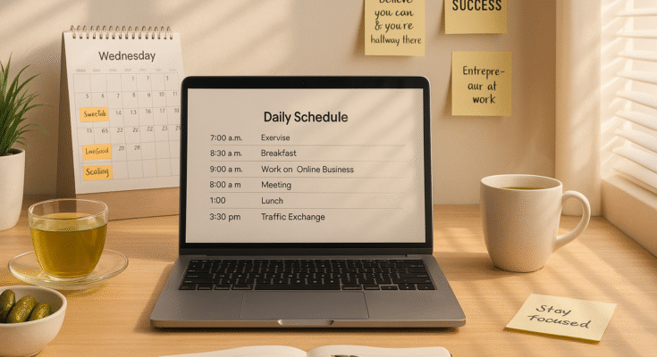 Why Organizing Your Day Is Crucial to Building a Successful Business