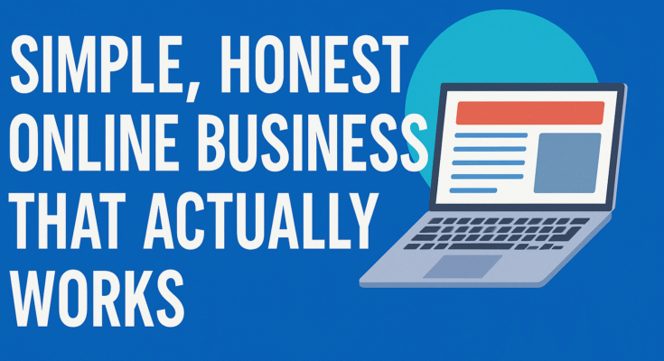 Simple, Honest Online Business That Actually Works