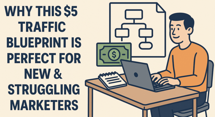 Why This $5 Traffic Blueprint Is Perfect for New & Struggling Marketers