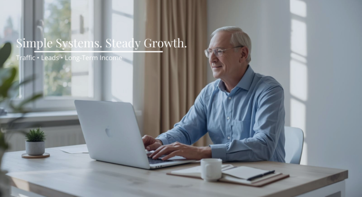 Simple Systems. Steady Growth. Traffic • Leads • Long-Term Income